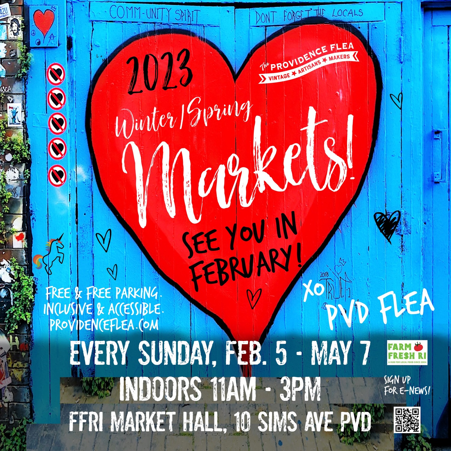 Providence Flea Winter/Spring 2023 Markets Hey Rhody Media Co.